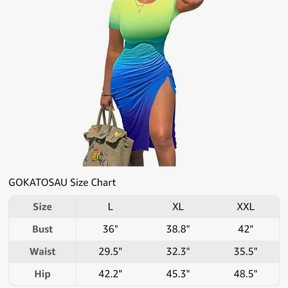 Multi Color Dress - Picture 3 of 3